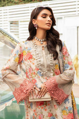 3 Piece Unstitched Printed Suit | MPT-2204-A