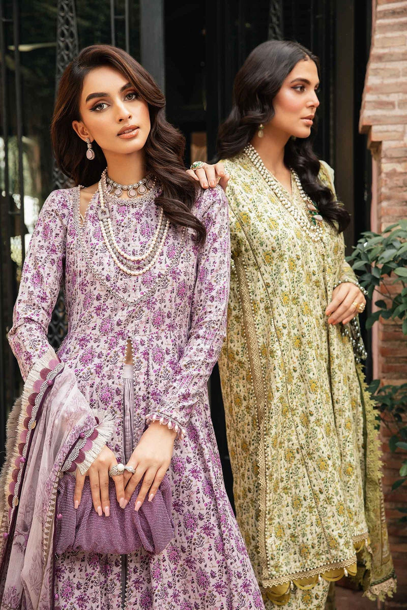 3 Piece Unstitched Printed Suit | MPT-2207-A