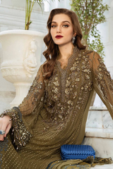 Unstitched Embroidered Chiffon Suit | MPC-24-108