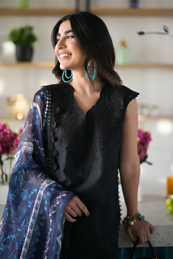 SONA (BLACK) - LUXURY LAWN X EID 2024